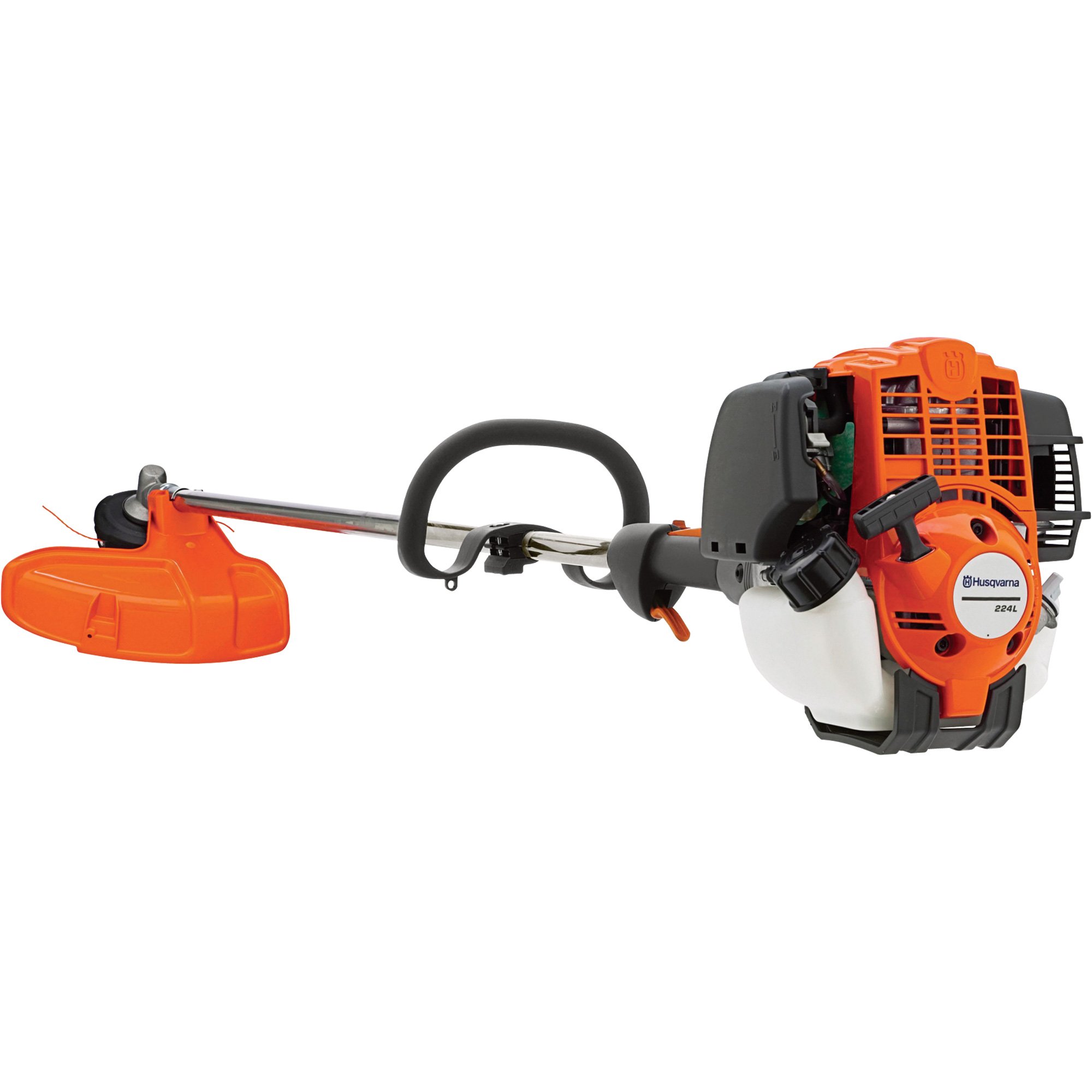 Husqvarna 224L 4-Stroke Straight Shaft Trimmer — 25cc Honda Engine, 17in. Cutting Width